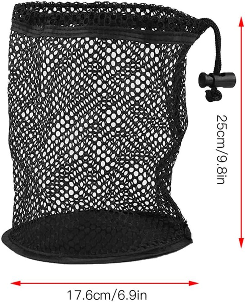 Ball Mesh Bag, Lightweight Nylon Mesh Drawstring Drawstring Pouch Balls Holder Storage Collector(50 Balls Collector)