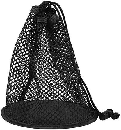 Ball Mesh Bag, Lightweight Nylon Mesh Drawstring Drawstring Pouch Balls Holder Storage Collector(50 Balls Collector)