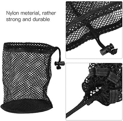 Ball Mesh Bag, Lightweight Nylon Mesh Drawstring Drawstring Pouch Balls Holder Storage Collector(50 Balls Collector)